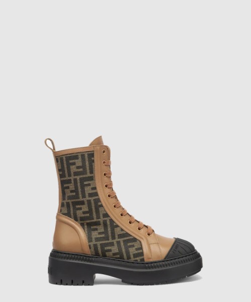 [FENDI-펜디]FF 도미노 라이더 앵클부츠 8T8353