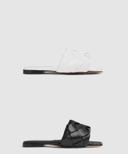 [BOTTEGA-보테가베네타]리도 플랫 샌들 608853