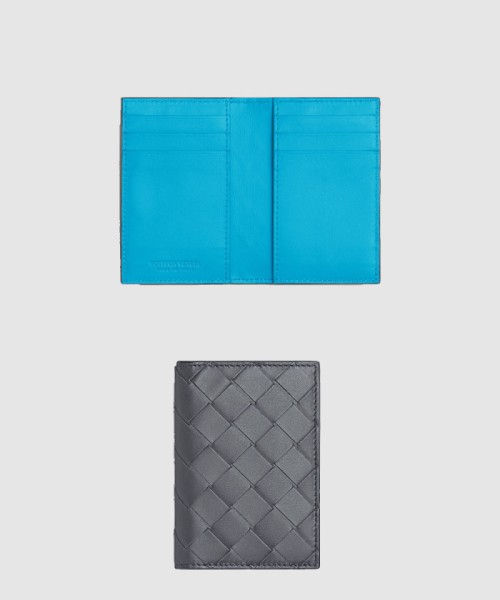 [BOTTEGA-보테가베네타]인트레치아토 플랩 카드 케이스 592619