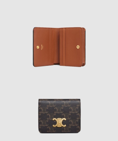 [CELINE-셀린느]트리오페 컴팩트 지갑 10K622