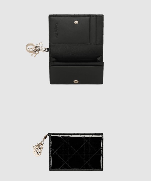 [DIOR-디올]플랩 카드 지갑 S0011