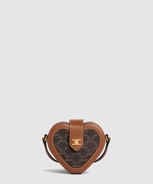 [CELINE-셀린느]트리오페 하트 크로스백 198212