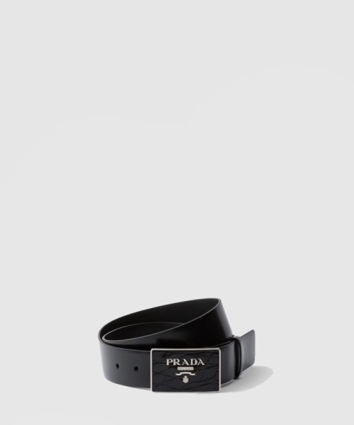 [PRADA-프라다]사피아노 가죽 벨트 2CC534