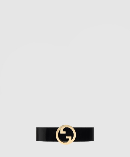 [GUCCI-구찌]버클 더블 G 와이드 벨트 751534