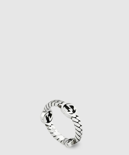 [GUCCI-구찌]구찌 인터로킹 반지 661523