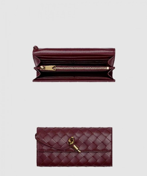 [BOTTEGA-보테가베네타]인트레치아토 지퍼월렛 741504