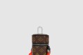 [LOUIS VUITTON-루이비통]모노그램 배럴 파우치 백 참 M00966