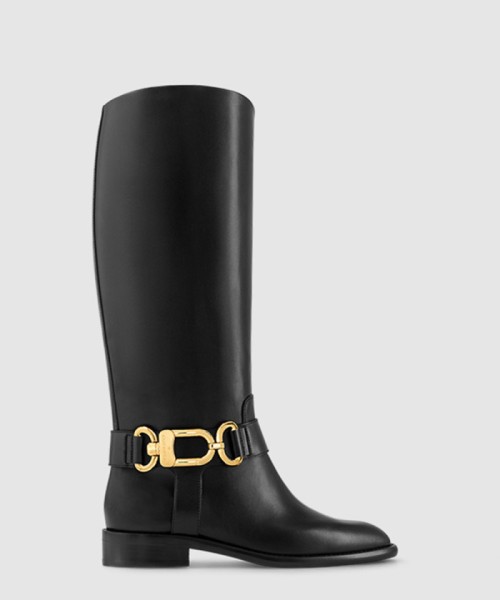 [LOUIS VUITTON-루이비통]웨스트사이드 플랫 하이 부츠 1ACAYR