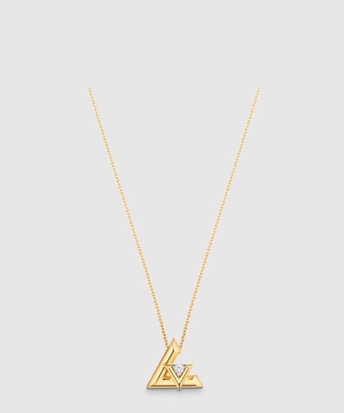 [LOUIS VUITTON-루이비통]볼트 라지 목걸이 Q93808