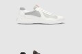 [PRADA-프라다]가죽 및 기능성 소재 스니커즈 4E3400