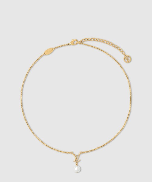 [LOUIS VUITTON-루이비통]아이코닉 루이자 목걸이 M01623