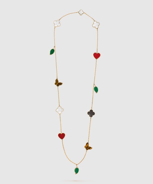 [VAN CLEEF-반클리프]럭키 알함브라 롱 목걸이 80100