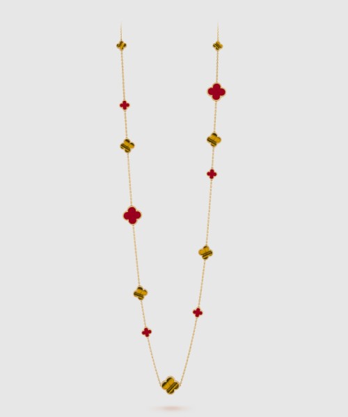 [VAN CLEEF-반클리프]매직 알함브라 롱 목걸이 5JO00