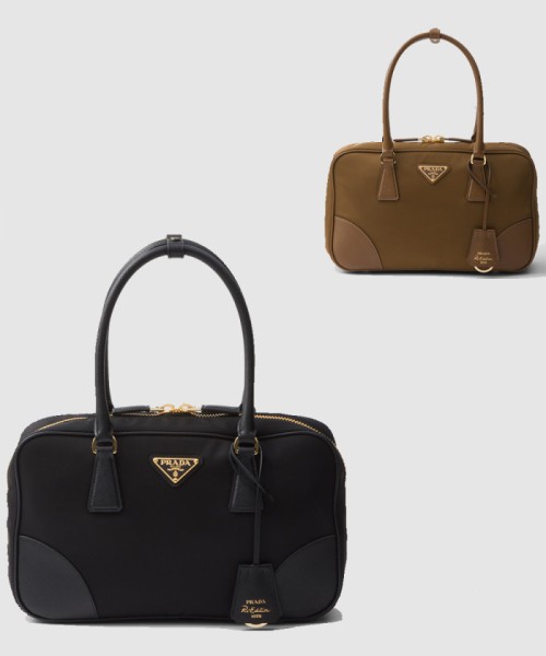 [PRADA-프라다]사피아노 가죽 투핸들 백 1BB115