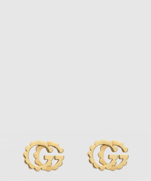 [GUCCI-구찌]GG 러닝 옐로우 귀걸이 481677