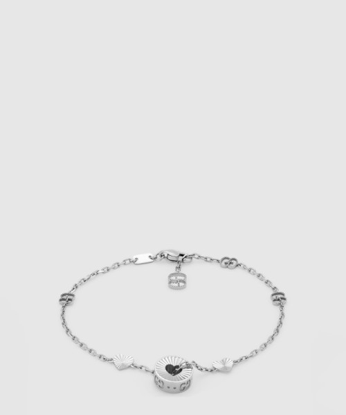 [GUCCI-구찌]아이콘 하트 팔찌 729383