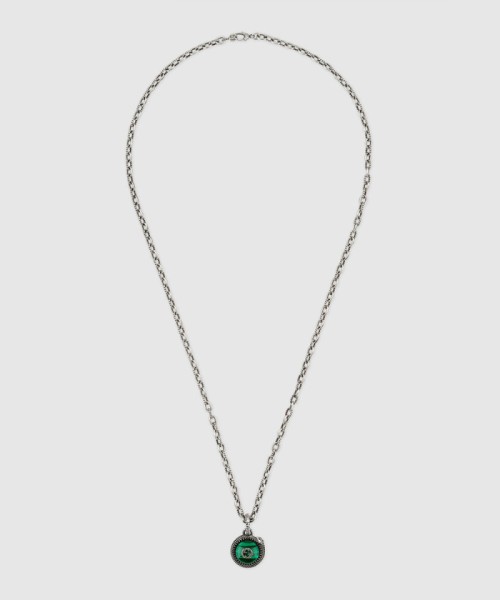 [GUCCI-구찌]가든 실버 목걸이 577429