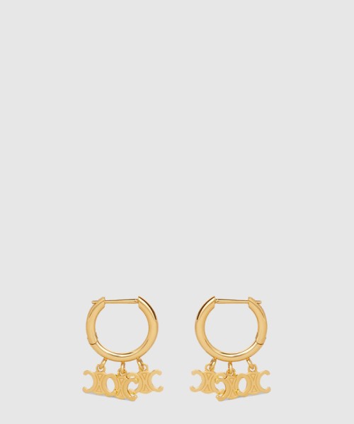 [CELINE-셀린느]트리옹프 트리오 후프 귀걸이 460GA6
