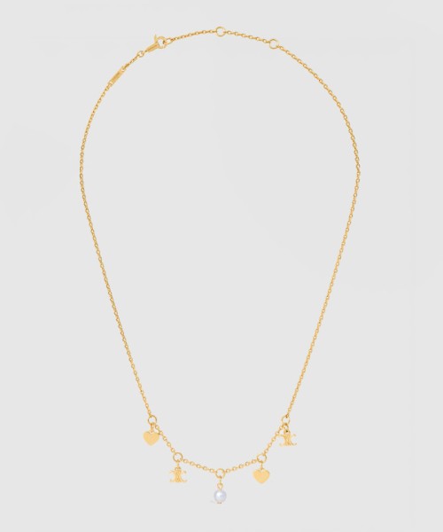 [CELINE-셀린느]하트 참 목걸이 460OY6