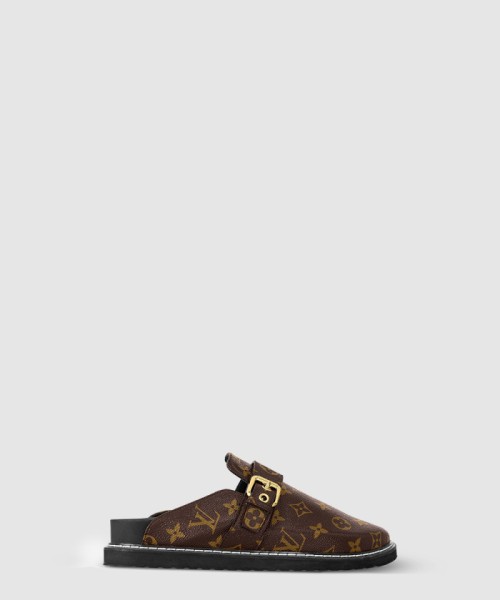 [LOUIS VUITTON-루이비통]코지 플랫 컴포트 클로그 1AAW6O