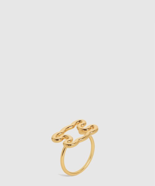 [CELINE-셀린느] 트라이엄프 프레임 반지 460HU6