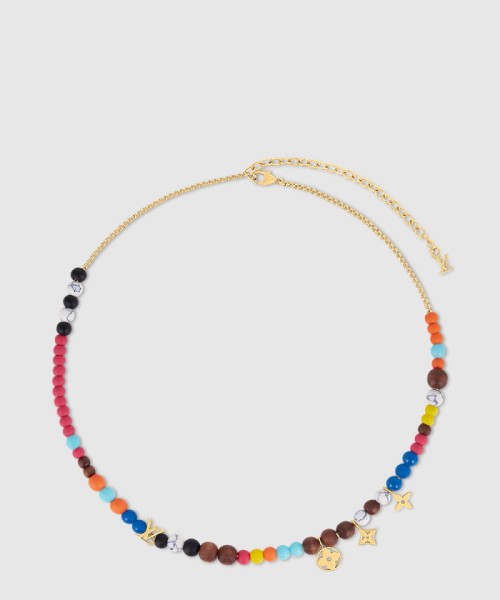 [LOUIS VUITTON-루이비통]서핑 비즈 목걸이 M01891