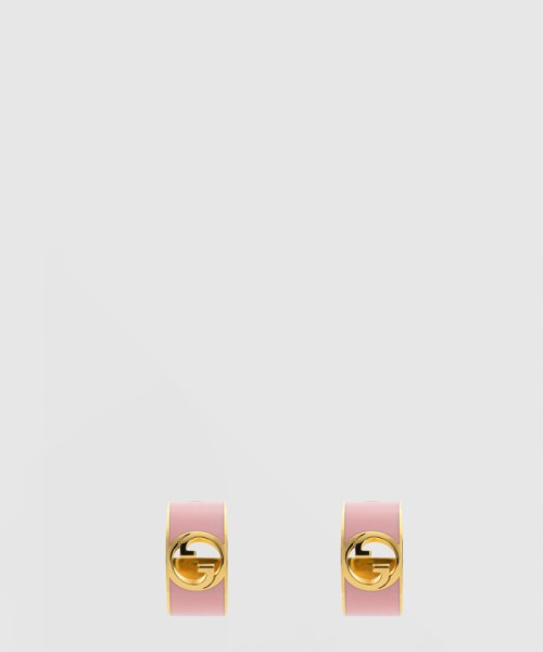 [GUCCI-구찌]블론디 와이드 에나멜 귀걸이 796764