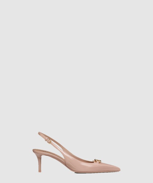 [VALENTINO-발렌티노]브이로고 슬링백 펌프스