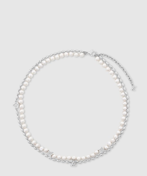 [LOUIS VUITTON-루이비통]펄 퓨전 목걸이 M01781