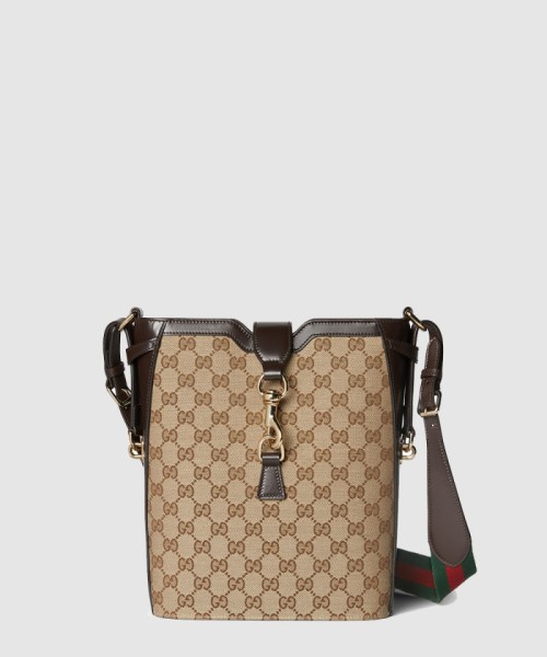 [GUCCI-구찌]오리지널 GG 미디엄 버킷백 782911
