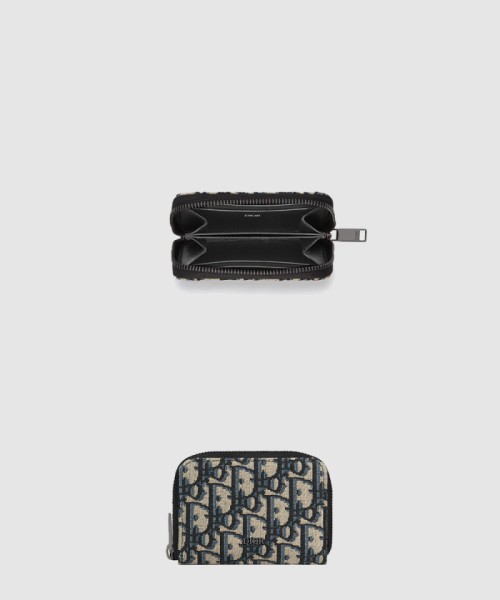 [DIOR-디올]지퍼 동전 지갑 2ESBC