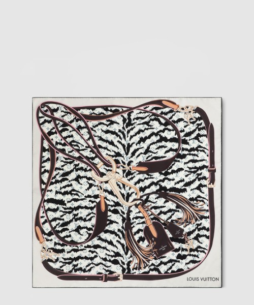 [LOUIS VUITTON-루이비통]타이거그램 스퀘어 90 M79063