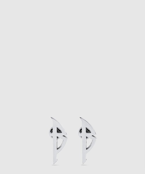 [BALENCIAGA-발렌시아가]타이포 메탈 귀걸이 787785