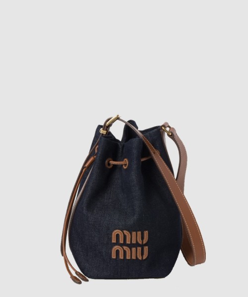 [MIUMIU-미우미우]가죽 버킷백5BE090