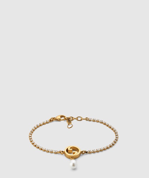 [GUCCI-구찌]블론디 크리스털 팔찌 797605