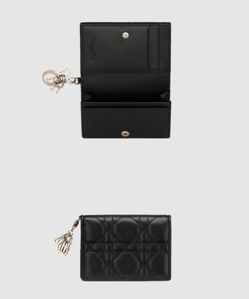 [DIOR-디올]플랩 카드 지갑 S0011