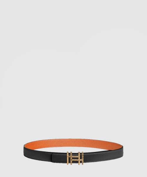 [HERMES-에르메스]양면 가죽 벨트
