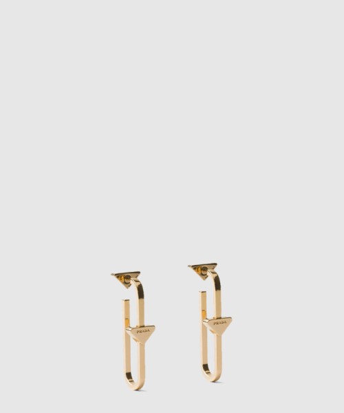 [PRADA-프라다]메탈 귀걸이 1IO084