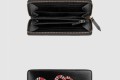 [GUCCI-구찌]물결 뱀 프린트 지퍼 장지갑 451273