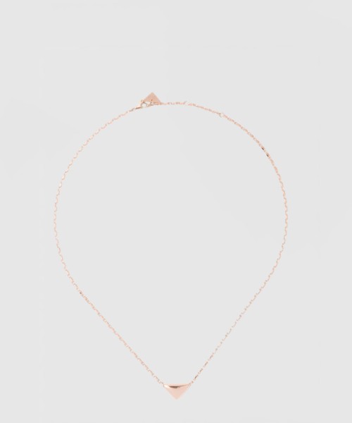 [PRADA-프라다]이터널 골드 스몰 트라이앵글 펜던트 넥클리스 1JCA37