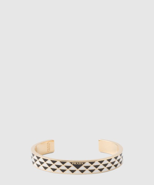 [PRADA-프라다]에나멜 메탈 팔찌 1IB846