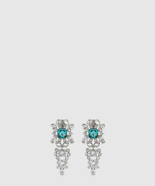 [GUCCI-구찌]인터로킹 G 크리스털 귀걸이 676528