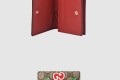 [GUCCI-구찌]GG 슈프림 모노그램 애플카드 케이스 지갑 624641