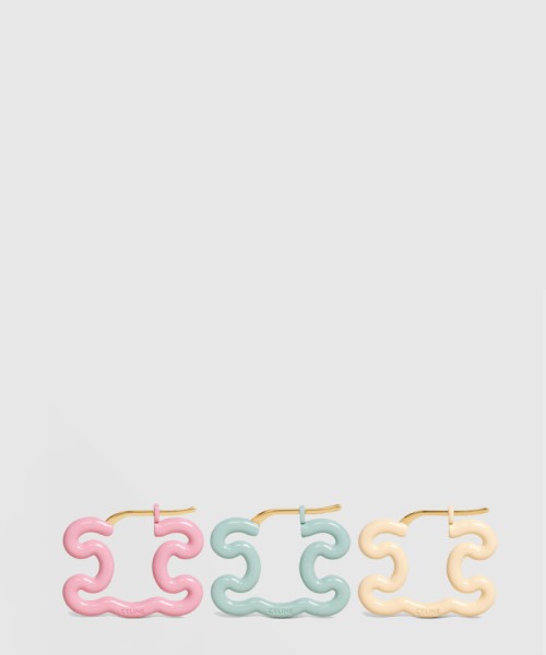 [CELINE-셀린느]트리옹프 프레임 3컬러 귀걸이 460KL6