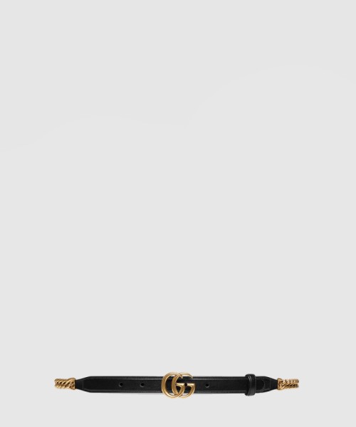 [GUCCI-구찌]좁은 체인 벨트 760168