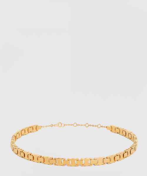 [CELINE-셀린느]트리오페 링크 초커 목걸이 460XC6