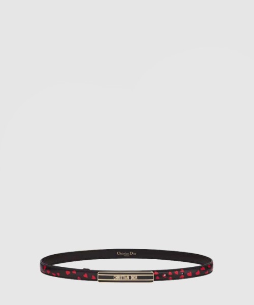 [DIOR-디올]매끄러운 버클 소가죽 벨트 B0109