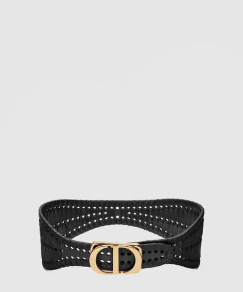 [DIOR-디올]레터 로고 매끈한 버클 벨트 B0047