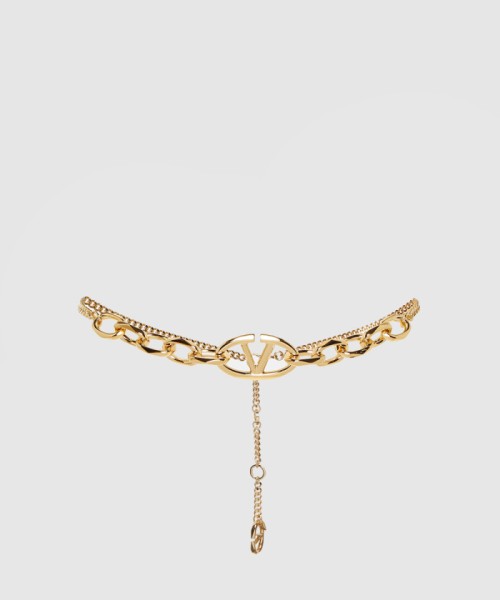 [VALENTINO-발렌티노]브이로그 시그니처 체인 벨트