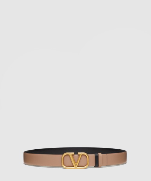 [VALENTINO-발렌티노]양면 광택 송아지 가죽 벨트
